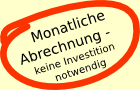 Monatliche Abrechung
